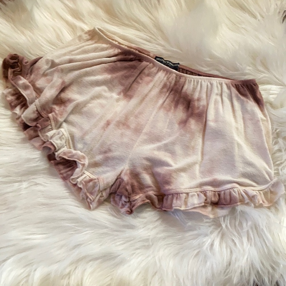 Brandy Melville Tie Dye Blush Short